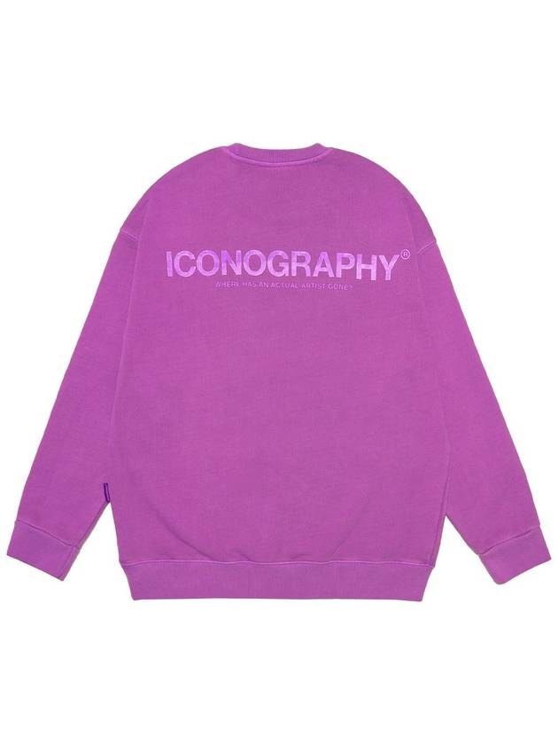 PIGMENT HEAVY COTTON TRINITY Pigment Sweatshirt MAG - ICONOGRAPHY - BALAAN 4