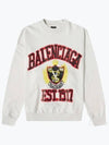 Graphic Printing Sweatshirt White - BALENCIAGA - BALAAN 2