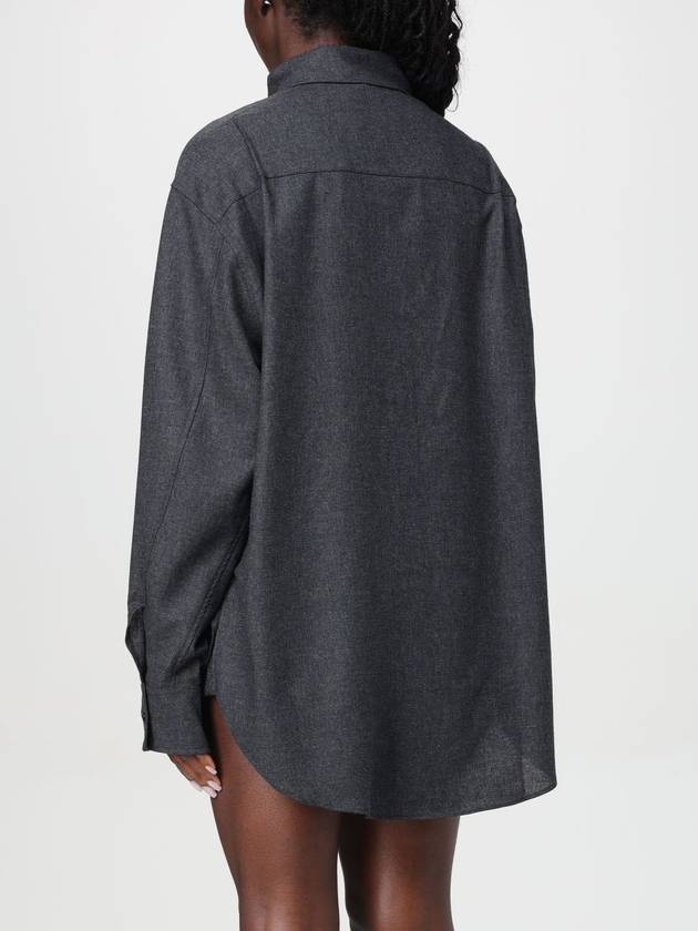 Andamane oversize wool blend shirt - ANDAMANE - BALAAN 3