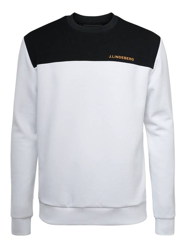 Men's JEFF Long Sleeve T-Shirt White - J.LINDEBERG - BALAAN 1