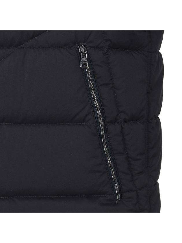 Down Padded Vest Navy - HERNO - BALAAN 8