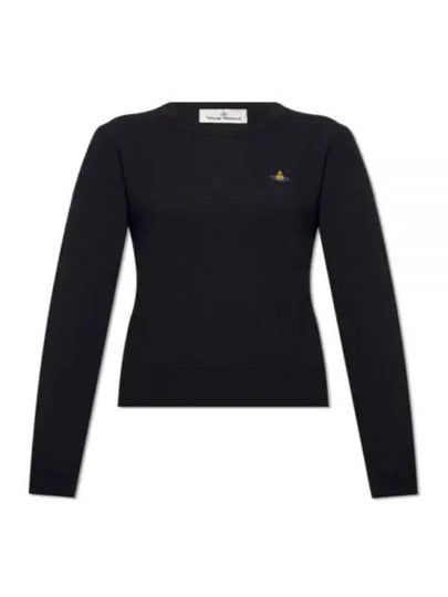 Bea Jumper Knit Top Black - VIVIENNE WESTWOOD - BALAAN 2