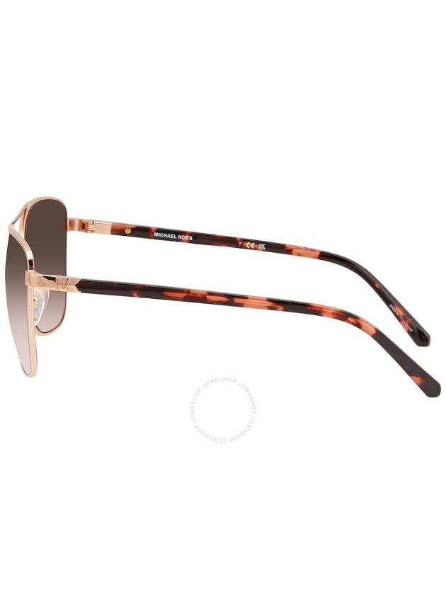 Michael Kors Stratton Brown Rose Gradient Pilot Ladies Sunglasses MK1096 110814 59 - MICHAEL KORS - BALAAN 3