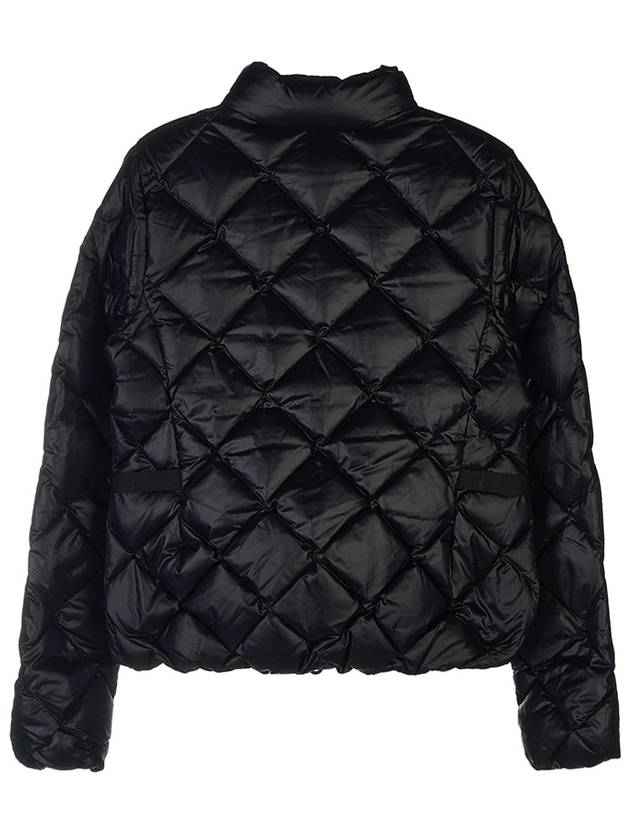 Sora Logo Quilted Short Padding Black - DUVETICA - BALAAN 3