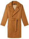 Women's Baker Street Single Coat Brown - A.P.C. - BALAAN 3