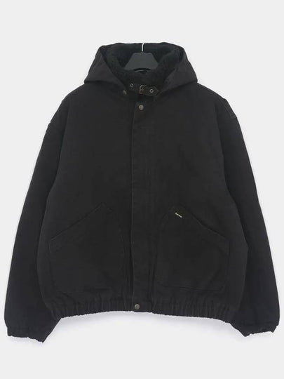 Pow shirring lined bomber men s jacket FW24J10 BLACK - SUPREME - BALAAN 2