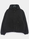 Pow Shirring Lined Bomber Men s Jacket FW24J10 BLACK - SUPREME - BALAAN 2