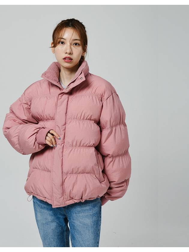 Over Fit Puffer Padded Jacket Pink - LE SOLEIL MATINEE - BALAAN 6