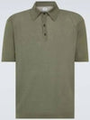 Filo Di Scozia Polo Shirt Green - CP COMPANY - BALAAN 2