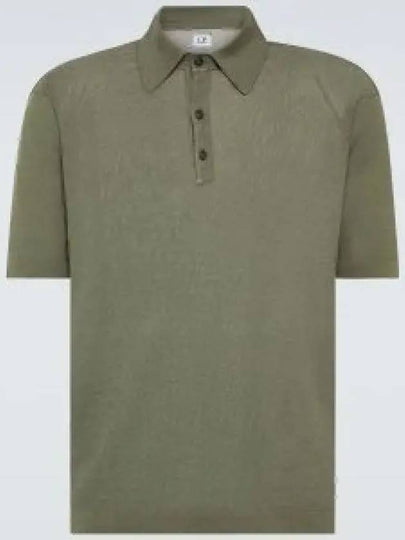 Filo Di Scozia Polo Shirt Green - CP COMPANY - BALAAN 2