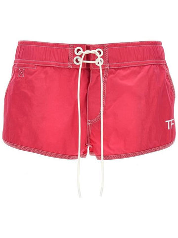 Tom Ford Logo Nylon Shorts - TOM FORD - BALAAN 1