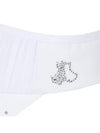 Satin Ribbon Visor 8713LZSPWHITE - BLACK&WHITE - BALAAN 4