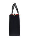 Mini G-Tote Shopping Bag In Canvas Black - GIVENCHY - BALAAN 6