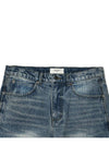 CUT OFF DENIM SHORTS WASHED BLUE - ROLLING STUDIOS - BALAAN 3