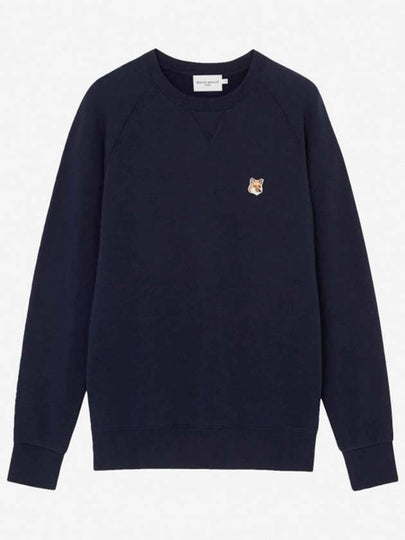 Fox Head Patch Classic Sweatshirt Navy - MAISON KITSUNE - BALAAN 2