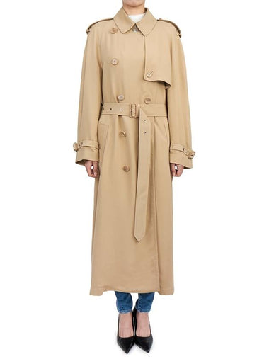 Women s Long Trench Coat PEDLEY 8055575 A7405 076 - BURBERRY - BALAAN 1