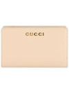 Script Zipper Half Wallet Light Beige - GUCCI - BALAAN 3