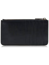 Ferragamo Women's Gancini Card Holder 22 0629 NERO CALF 0770767 - SALVATORE FERRAGAMO - BALAAN 3