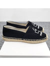 Canae Embroidered Logo Canvas Espadrilles Black - ISABEL MARANT - BALAAN 5