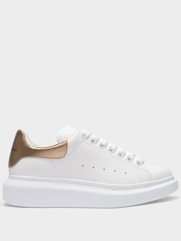 Oversized Low Top Sneakers White Rose Gold - ALEXANDER MCQUEEN - BALAAN 2