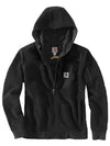 Yukon Extreme Wind Fighter Fleece Jacket Black 104467 N04 - CARHARTT - BALAAN 4