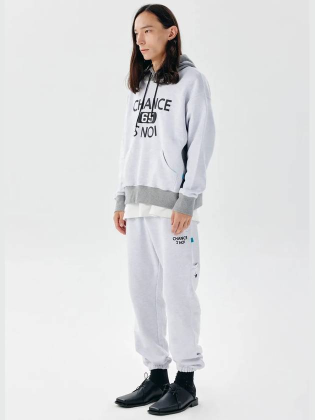 Unisex BAMXHD Basket Sweat Hoodie Mix Melange - CHANCE'S NOI - BALAAN 2