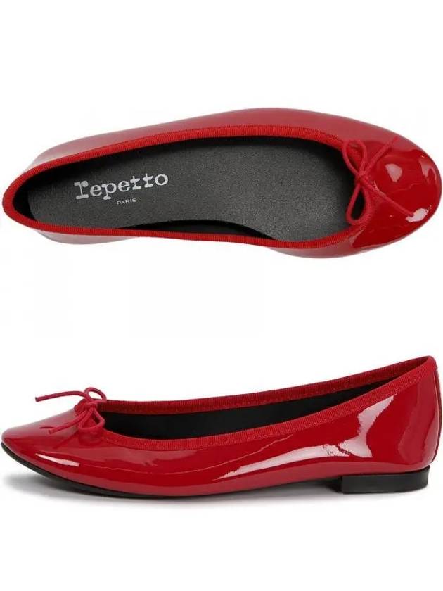 Cendrillon Sole Rubber Ballerina Red - REPETTO - BALAAN 2