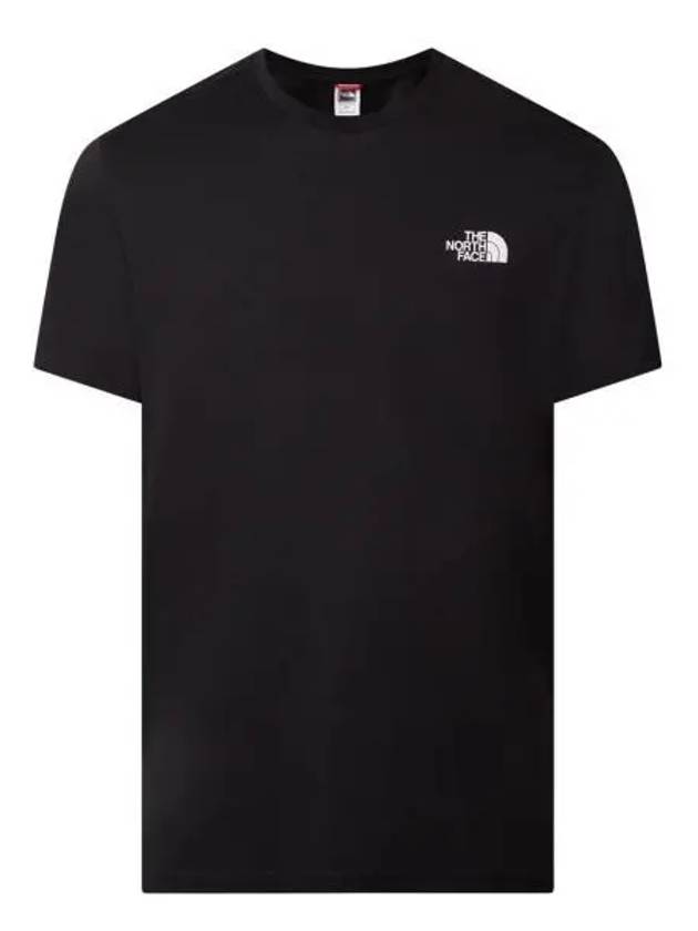 Women's Elevation Crew Neck Short Sleeve T-Shirt Black - THE NORTH FACE - BALAAN 2