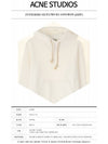 Logo Patch Hoodie White - ACNE STUDIOS - BALAAN 3