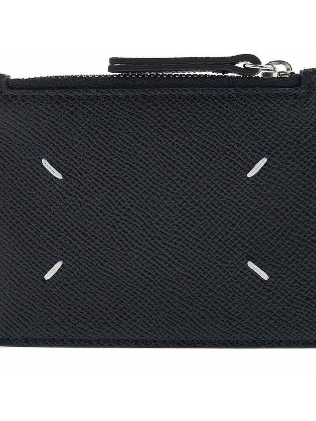 Stitch Money Clip Card Wallet Black - MAISON MARGIELA - BALAAN 7