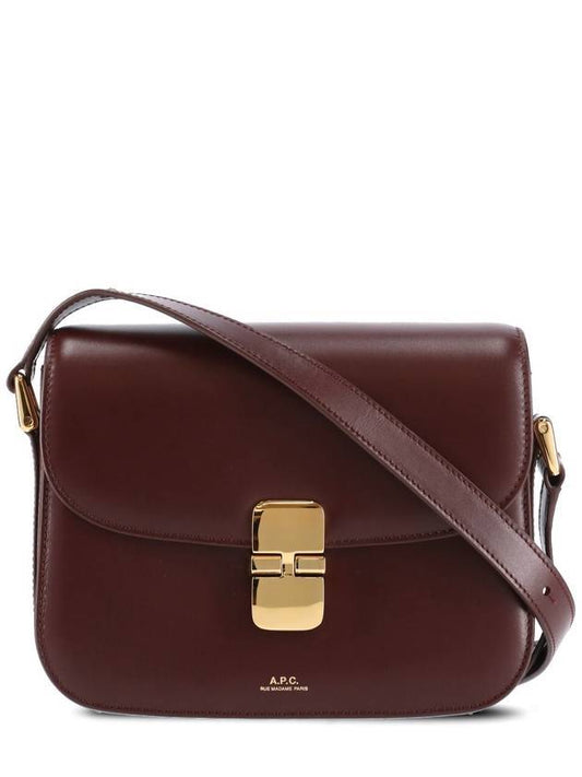 Grace Small Shoulder Bag Burgundy - A.P.C. - BALAAN 1