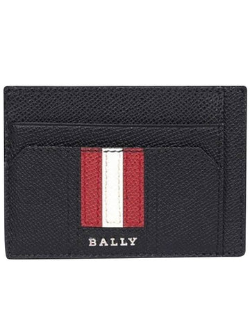 Tarik Card Wallet Black - BALLY - BALAAN.