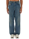 2001 D Macro Relaxed Jeans Medium Blue - DIESEL - BALAAN 2