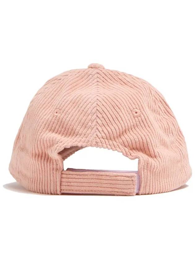 Kids Logo Embroidered Corduroy Ball Cap Pink C20269 454 - CHLOE - BALAAN 4