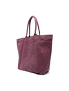 Yenky Logo Washed Cotton Tote Bag Purple - ISABEL MARANT - BALAAN 3