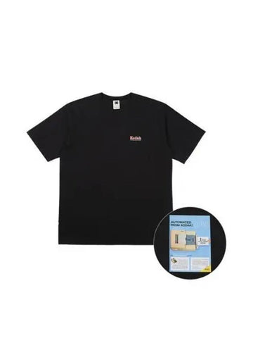 KODAK Apparel Graphic Aero Cool Short Sleeve T Shirt BLACK - KODO - BALAAN 1