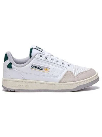 Originals NY90 Low Top Sneakers White Green - ADIDAS - BALAAN 1