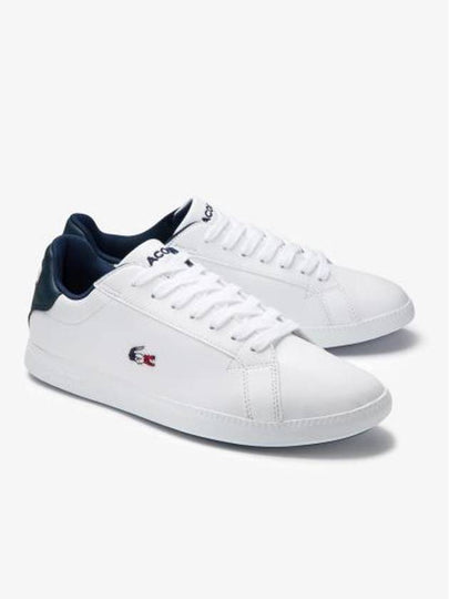 Men's Graduated Low Top Sneakers White - LACOSTE - BALAAN 2