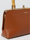 Goji Bamboo Mini Tote Bag Brown - JIL SANDER - BALAAN 3