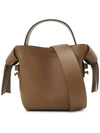 Musubi Micro Leather Shoulder Bag Camel - ACNE STUDIOS - BALAAN 3