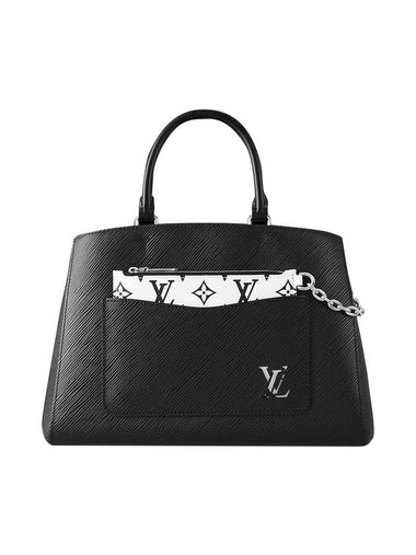 Marelle MM Tote Bag Black - LOUIS VUITTON - BALAAN 1