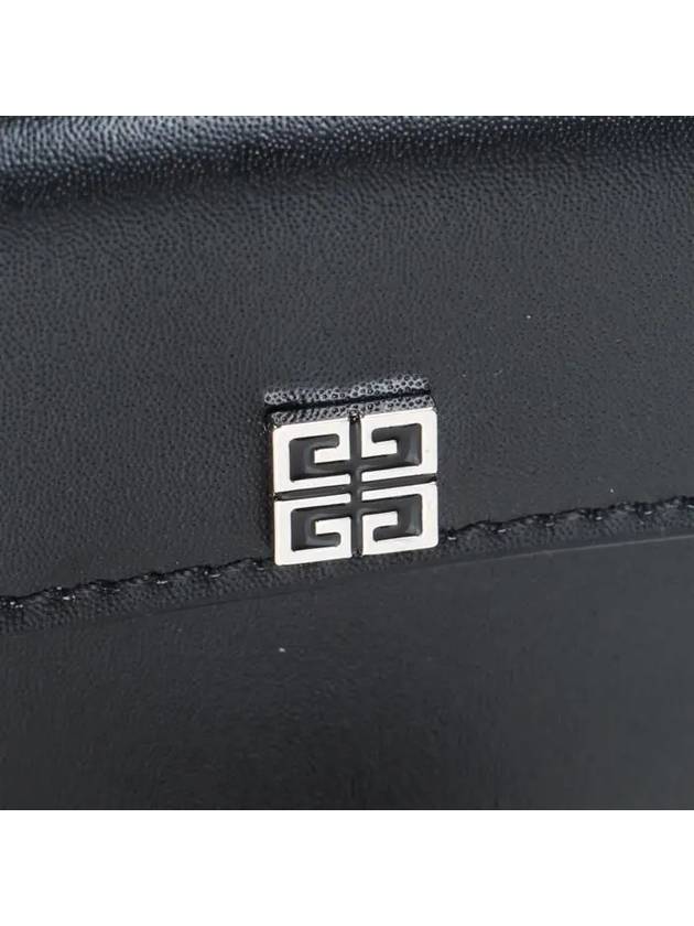 4G Metal Logo Small Half Wallet Black - GIVENCHY - BALAAN 11