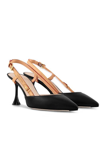 NEW Blossom Slingback Pumps 1ACAQI - LOUIS VUITTON - BALAAN 1