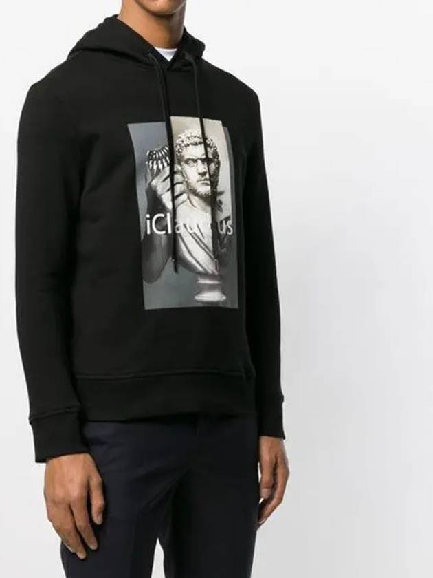 Claudius Hoodie Black - NEIL BARRETT - BALAAN 3