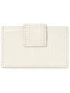 Le Porte Carte Bambino Leather Card Wallet Ivory - JACQUEMUS - BALAAN 3