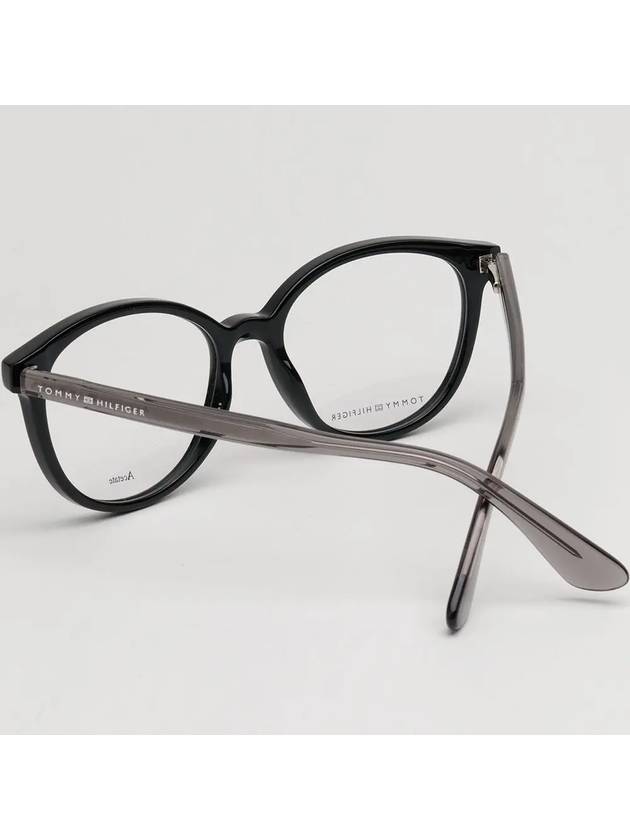 Glasses Frame TH1552 807 Round Men Women Horned Frame - TOMMY HILFIGER - BALAAN 4