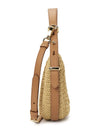 Arque Crochet Shoulder Bag Beige - PRADA - BALAAN 3