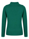 Cash mink whole garment collar neck knit MK3WP304 - P_LABEL - BALAAN 4