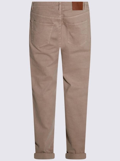 Brunello Cucinelli Brown Cotton Jeans - BRUNELLO CUCINELLI - BALAAN 2