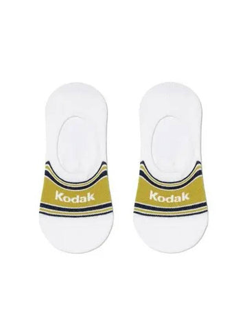 KODAK Stripe Multi No Show Socks YELLOW - KODO - BALAAN 1